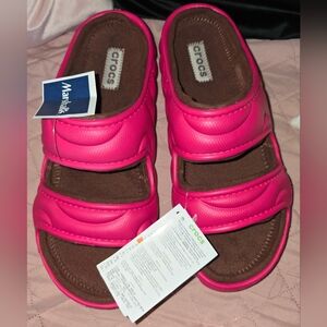 CROCS sandals cozzzy Unisex Size 11-9
